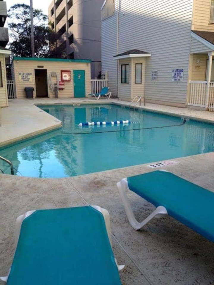 *Delightful Beach Condo*Pool, Steps To The Sand*H33 미를 비치 외부 사진